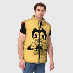 Мужской жилет Bendy And The Ink Machine, цвет: 3D-красный — фото 2