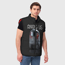 Мужской жилет AMONG US, цвет: 3D-красный — фото 2