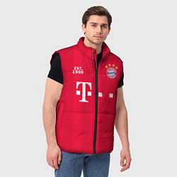 Мужской жилет BAYERN 2021 - ДОМАШНЯЯ, цвет: 3D-черный — фото 2