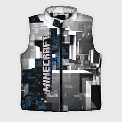 Мужской жилет Minecraft, цвет: 3D-черный