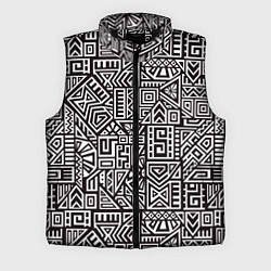 Мужской жилет Геометрия, цвет: 3D-черный