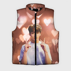 Мужской жилет JUNGKOOK BTS, цвет: 3D-черный