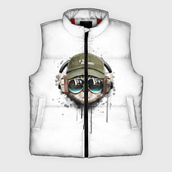 Мужской жилет Крутой кот, цвет: 3D-красный