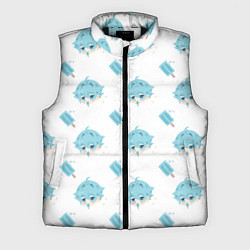 Мужской жилет Genshin Impact, цвет: 3D-черный