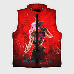 Мужской жилет КИБЕРПАНК 2077, цвет: 3D-светло-серый