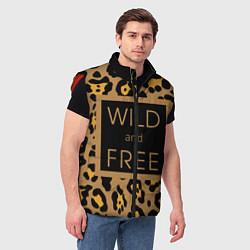 Мужской жилет Дикий и свободный, цвет: 3D-красный — фото 2
