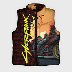 Мужской жилет Киберпанк, цвет: 3D-красный