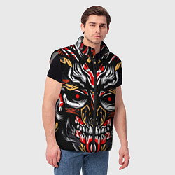 Мужской жилет Dark Knight, цвет: 3D-светло-серый — фото 2