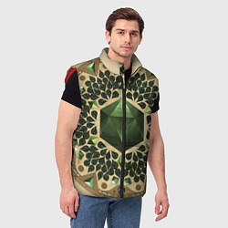 Мужской жилет DnD Dices: Pattern, цвет: 3D-красный — фото 2