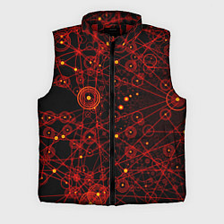 Мужской жилет Данные сети, цвет: 3D-красный
