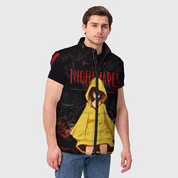 Мужской жилет Little Nightmares 2, цвет: 3D-красный — фото 2
