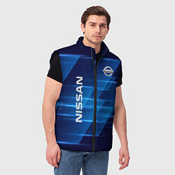 Мужской жилет Nissan, цвет: 3D-черный — фото 2