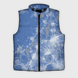 Мужской жилет Летающие треугольники, цвет: 3D-черный