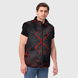 Мужской жилет BERSERK БЕРСЕРК КЛЕЙМО, цвет: 3D-черный — фото 2