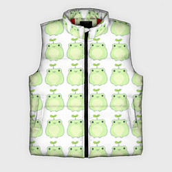 Мужской жилет Лягушки-росточки, цвет: 3D-красный