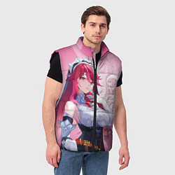 Мужской жилет GENSHIN IMPACT, РОЗАРИЯ, цвет: 3D-черный — фото 2