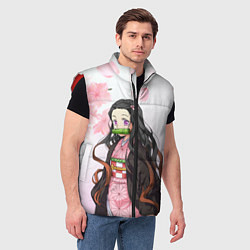 Мужской жилет НЕЗУКА NEZUKO, цвет: 3D-красный — фото 2