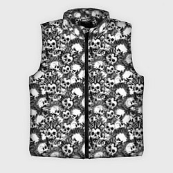 Мужской жилет Punks not Dead, цвет: 3D-черный