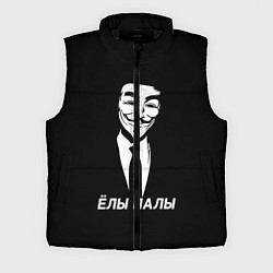 Мужской жилет ЁЛЫ ПАЛЫ, цвет: 3D-черный