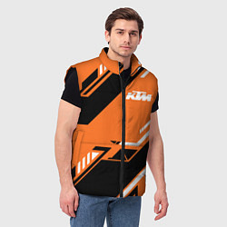 Мужской жилет KTM КТМ SPORT, цвет: 3D-черный — фото 2