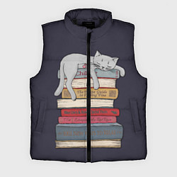 Мужской жилет Relax Cat, цвет: 3D-черный