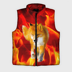Мужской жилет Fire Fox, цвет: 3D-красный