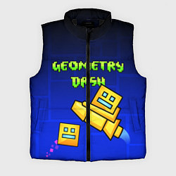 Мужской жилет Geometry Dash, цвет: 3D-черный