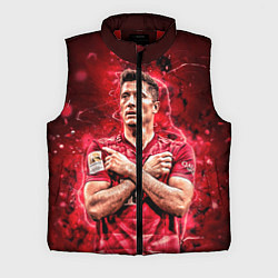 Мужской жилет Левандовски Lewandowski 9, цвет: 3D-красный