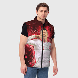 Мужской жилет Lewandowski Левандовски 9, цвет: 3D-черный — фото 2