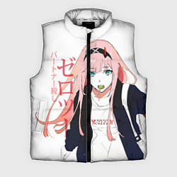 Мужской жилет Zero Two, Darling in the Franx, цвет: 3D-светло-серый