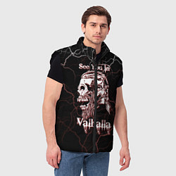 Мужской жилет Ragnarr, цвет: 3D-черный — фото 2