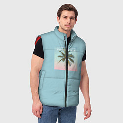 Мужской жилет Летние ощущения, цвет: 3D-красный — фото 2