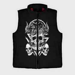 Мужской жилет Черепа и Вороны Skulls Raven