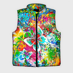 Мужской жилет ЯРКИЕ КРАСКИ, цвет: 3D-светло-серый