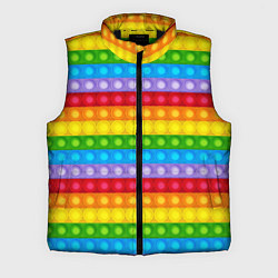 Мужской жилет Pop It, цвет: 3D-черный