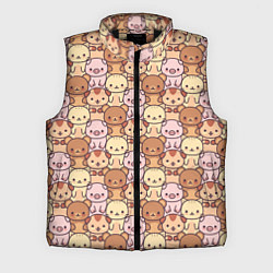 Мужской жилет Animals, цвет: 3D-черный