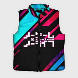 Мужской жилет NO GAME NO LIFE LOGO, цвет: 3D-черный