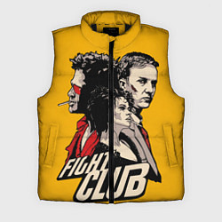 Мужской жилет Бойцовский Клуб Три личности, цвет: 3D-черный