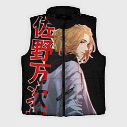 Мужской жилет Токийские мстители, цвет: 3D-черный