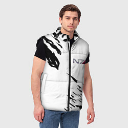 Мужской жилет MASS EFFECT ПОСЛЕДНИЙ БОЙ БЕЛ, цвет: 3D-черный — фото 2
