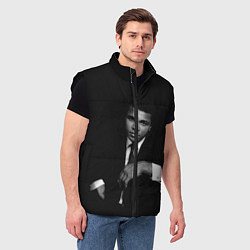 Мужской жилет Мухаммед Али Mohammed Ali, цвет: 3D-черный — фото 2