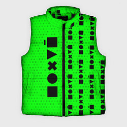 Мужской жилет Безразличие - Космос Паттерн справа