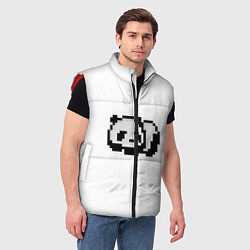 Мужской жилет Панда, цвет: 3D-красный — фото 2