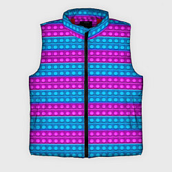 Мужской жилет АНТИСТРЕСС POP it ПОП-ИТ, цвет: 3D-красный