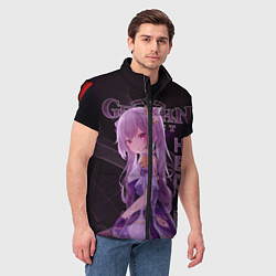 Мужской жилет Кэ Цин Геншин Импакт, цвет: 3D-красный — фото 2