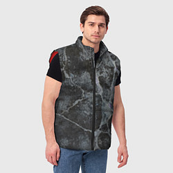 Мужской жилет Лунный камень, цвет: 3D-красный — фото 2