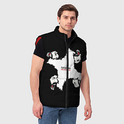 Мужской жилет KASABIAN, цвет: 3D-красный — фото 2