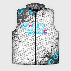 Мужской жилет Игра в кальмара, цвет: 3D-черный