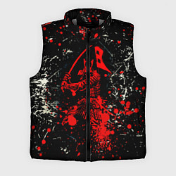 Мужской жилет Красный Японский Самурай Samurai