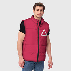 Мужской жилет Треугольник, цвет: 3D-черный — фото 2